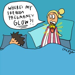 Pregnancy glow